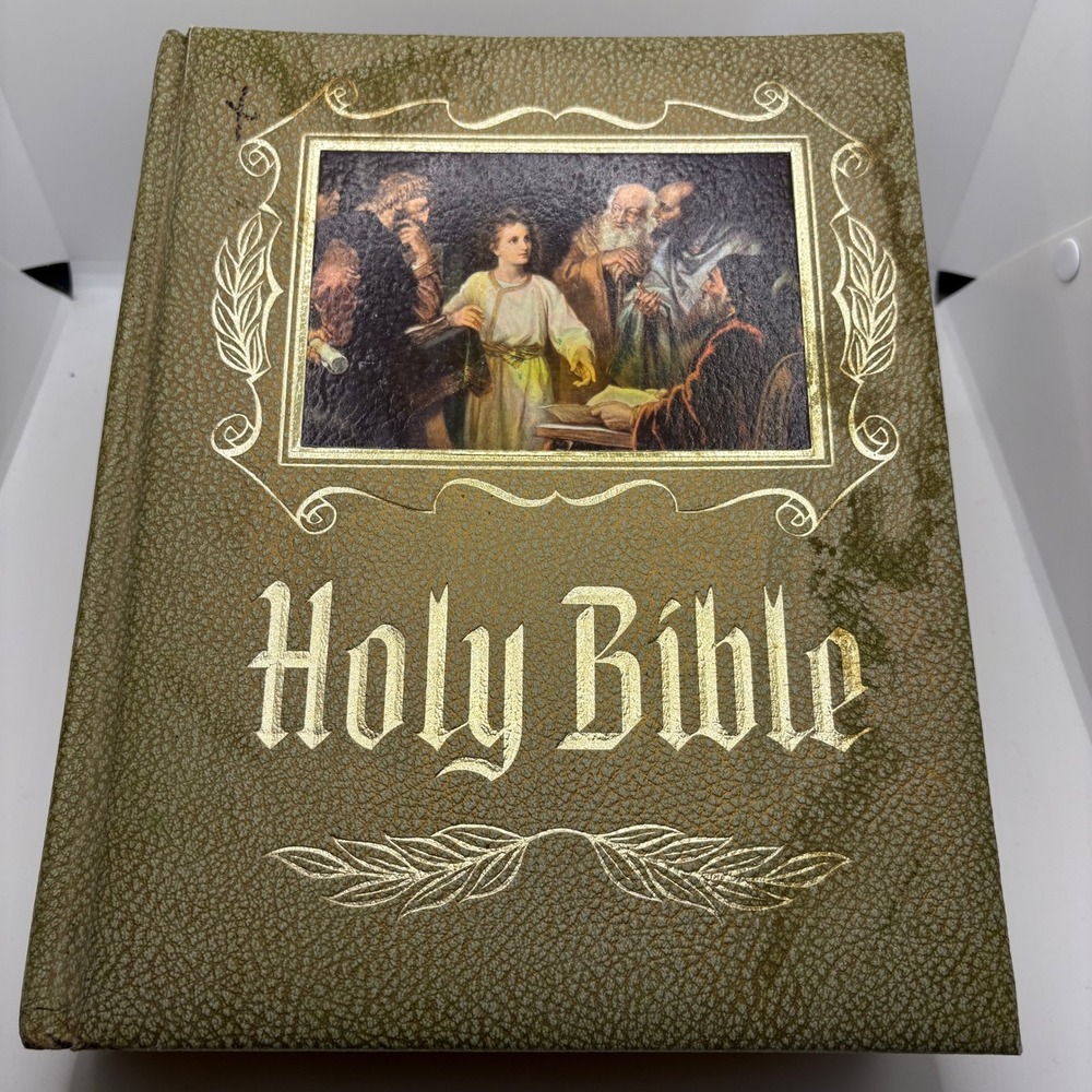 Vintage Holy Bible Heirloom Master Reference Edition‎ Religious Book